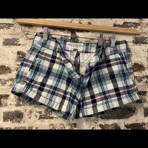 Adorable plaid womens shorts